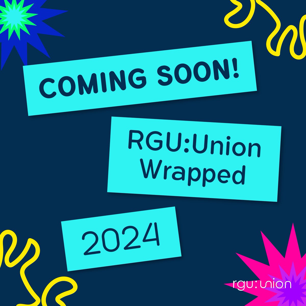 Coming soon to a feed near you… RGU:Union Wrapped 2024 👀