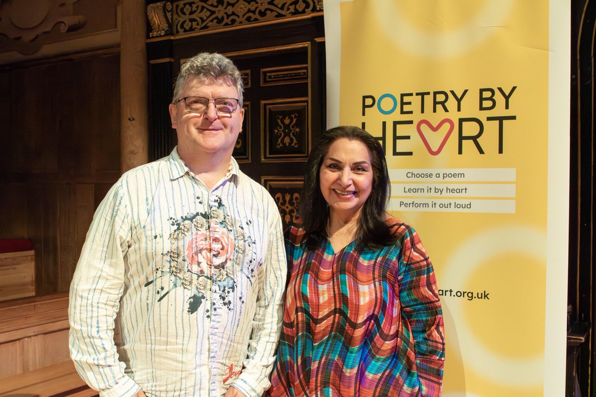 Poetry By Heart (@poetrybyheart) on Twitter photo Phil Trivett #PoetryByHeart hero, seen here with <a href="/Idharker/">Imtiaz Dharker</a> at our launch, about to be interviewed on <a href="/BBCBerkshire/">BBC Berkshire</a> about #poetry and its impact on his students ❤️ bbc.co.uk/sounds/play/li… Phil Trivett #PoetryByHeart hero, seen here with <a href="/Idharker/">Imtiaz Dharker</a> at our launch, about to be interviewed on <a href="/BBCBerkshire/">BBC Berkshire</a> about #poetry and its impact on his students ❤️ bbc.co.uk/sounds/play/li…
