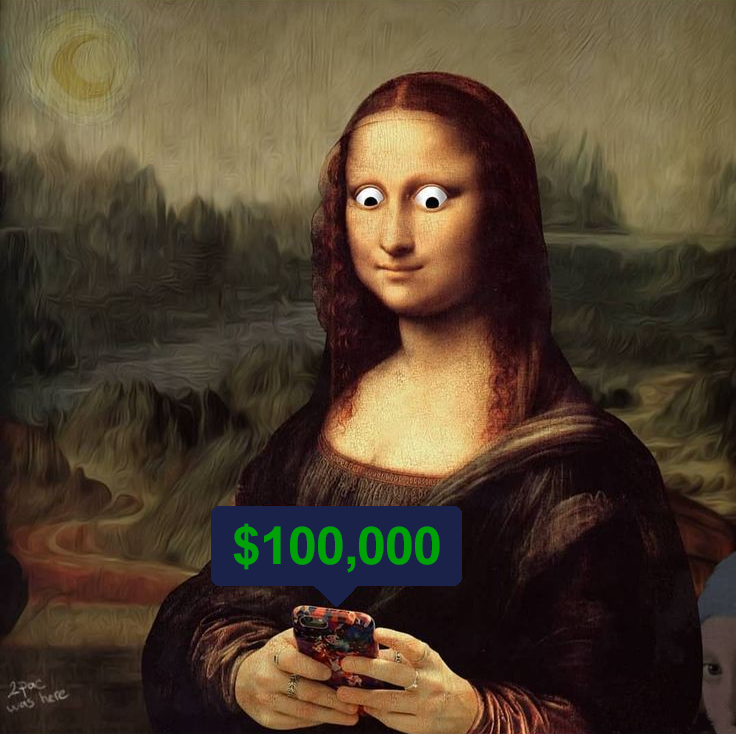 100K #Bitcoin be like...