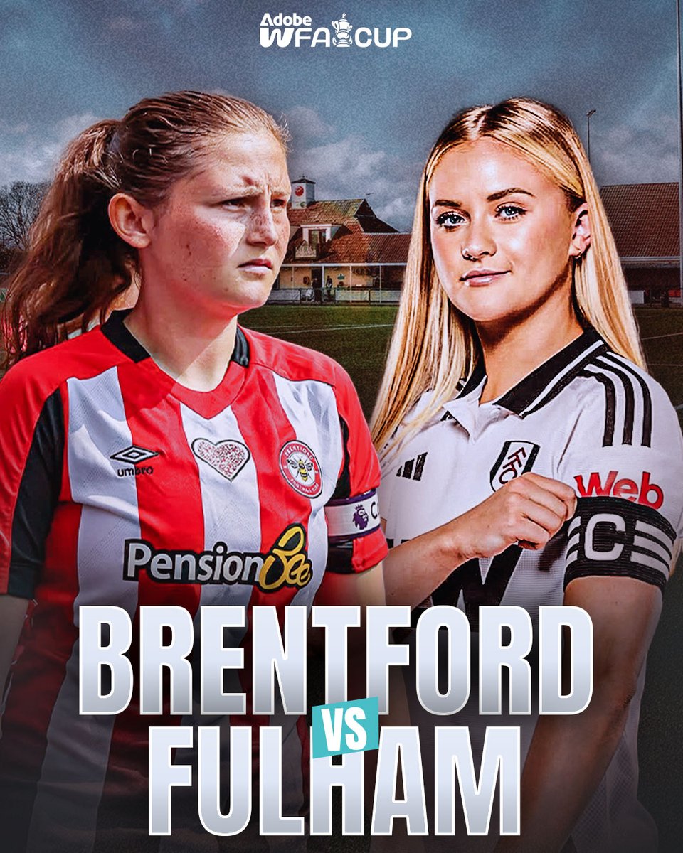 The #AdobeWomensFACup third round will host a West London derby between <a href="/BrentfordFCW/">Brentford FC Women</a> and <a href="/FulhamFCWomen/">Fulham FC Women</a> 🤩