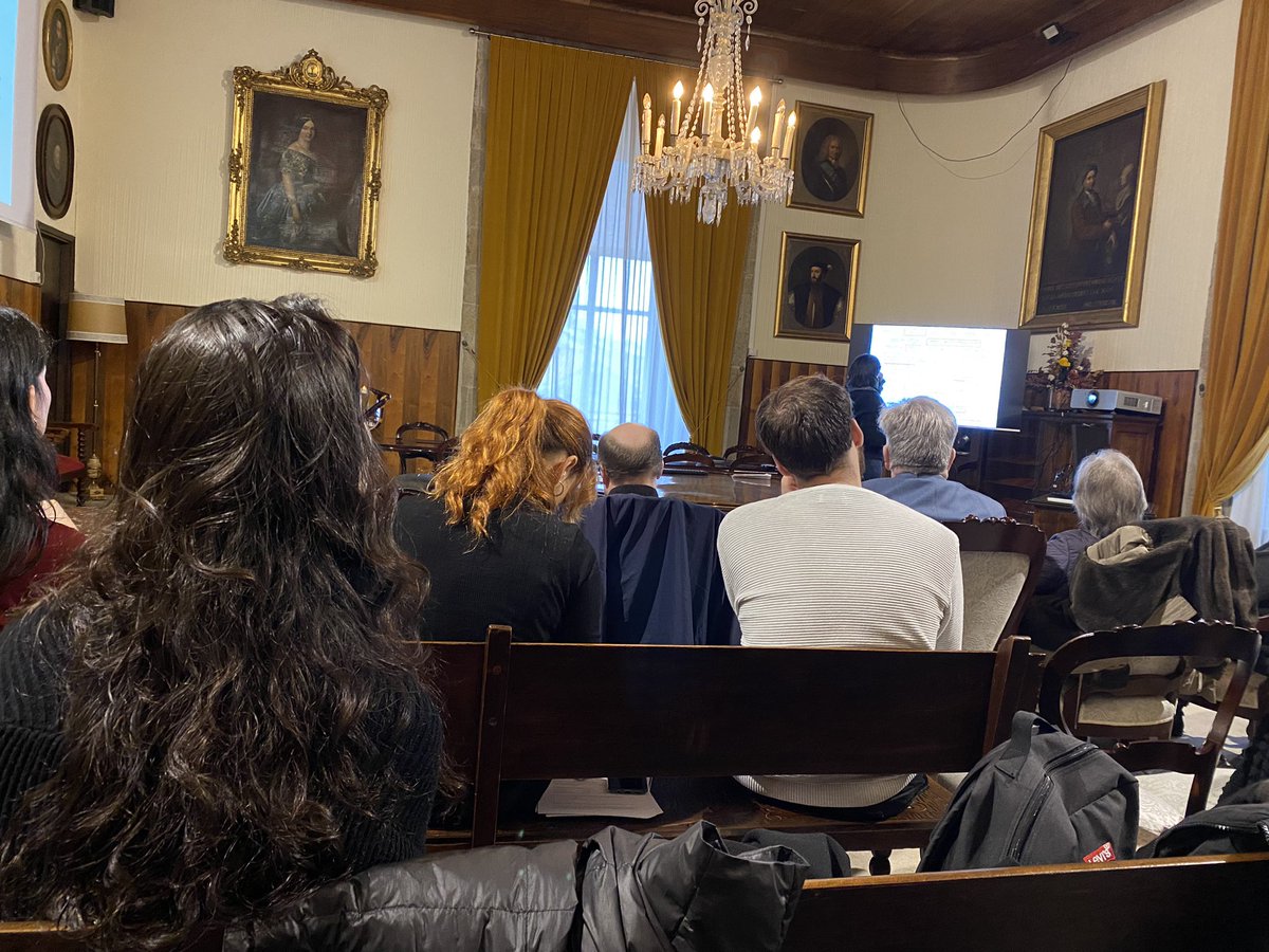 xos_schz's tweet photo. Ahora mismo, en “Atlantic connections: Scandinavia and Iberia (11th-15th centuries)”. En un rato, hablando del miedo y los ‘fearscapes’. https://t.co/LbH6khh5zq