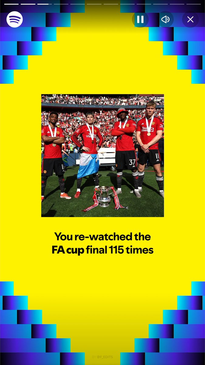 F_Edits's tweet photo. #SpotifyWrapped x #MUFC https://t.co/1Z0A2bUXmu