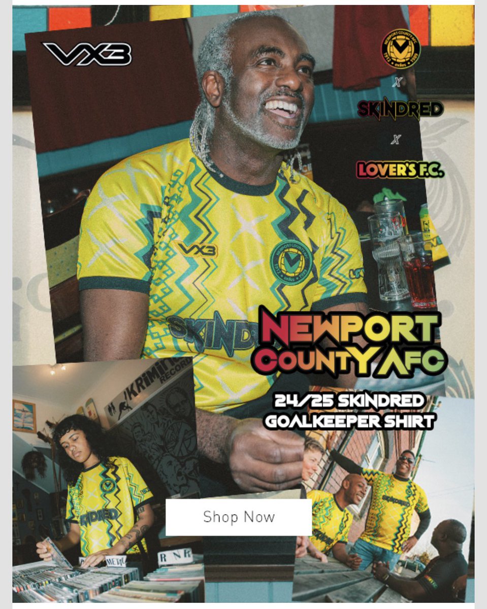 NptCorries's tweet photo. @NewportCounty @Skindredmusic Well… doesn’t that look familiar 🧐 https://t.co/bkHxF79g5M