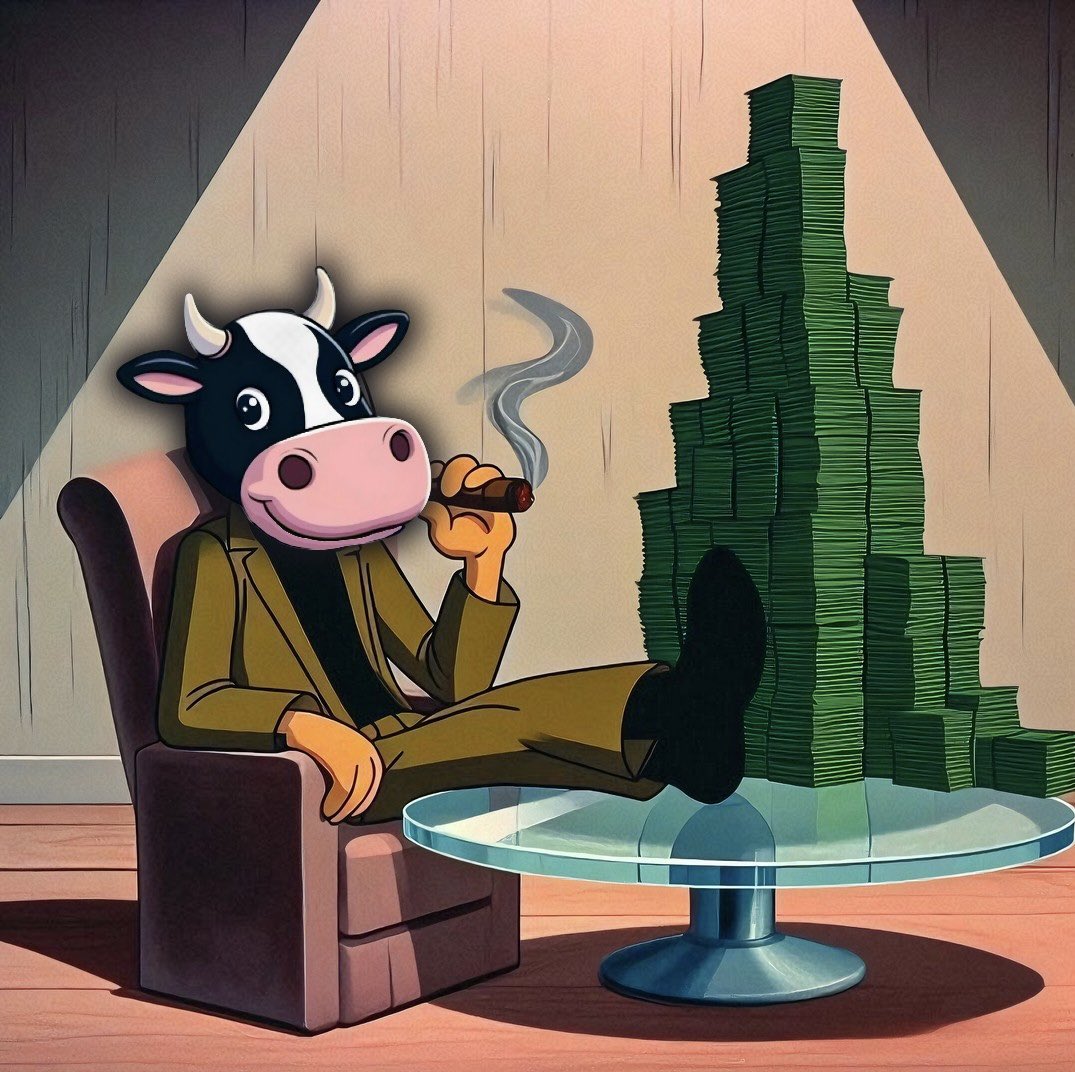 Cow on Base tweet media