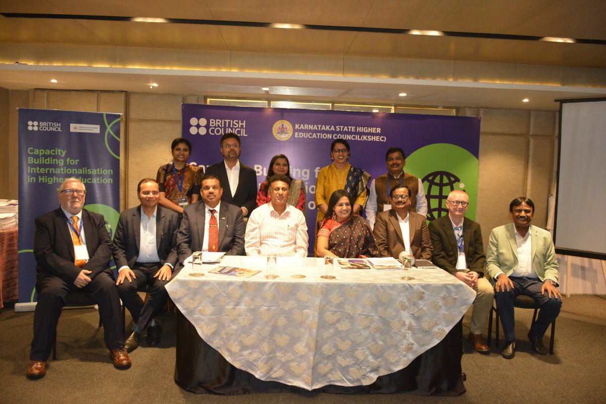 <a href="/inBritish/">British Council in India</a> is deeply grateful for the continued support from
<a href="/drmcsudhakar/">Dr MC Sudhakar</a> &amp; #GoKarnataka as we embark on this collaborative journey of #internationalisation in the State. Superb sessions from 🇬🇧<a href="/AdvanceHE/">Advance HE</a> team, looking fwd to more UK-Karnataka #TNE partnerships! <a href="/albarrett09/">Alison Barrett</a>