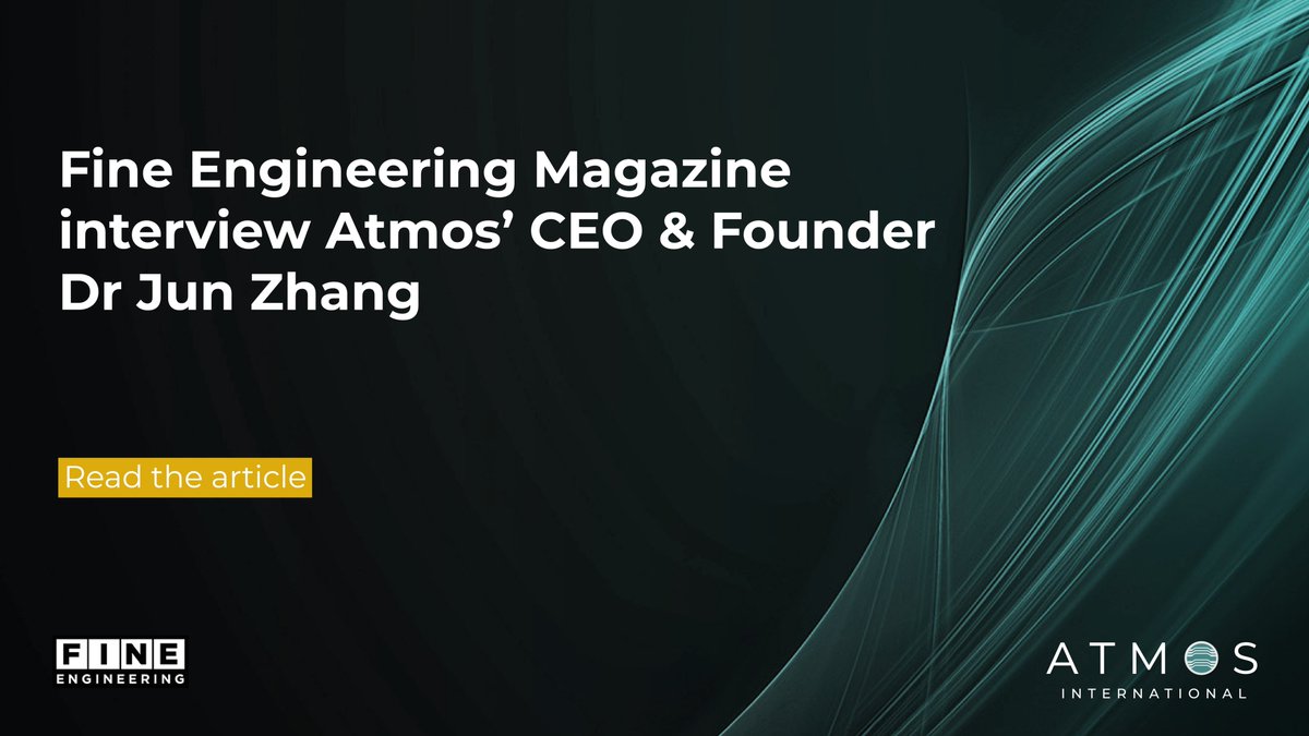 AtmosInt's tweet image. Fine Engineering Magazine interviewed our CEO and Founder Jun Zhang about Atmos International.

Here&apos;s what they learned about the world&apos;s leading leak detection provider:

#PipelineLeak #LeakDetection #PipelineSafety #OilAndGasIndustry #WaterIndustry