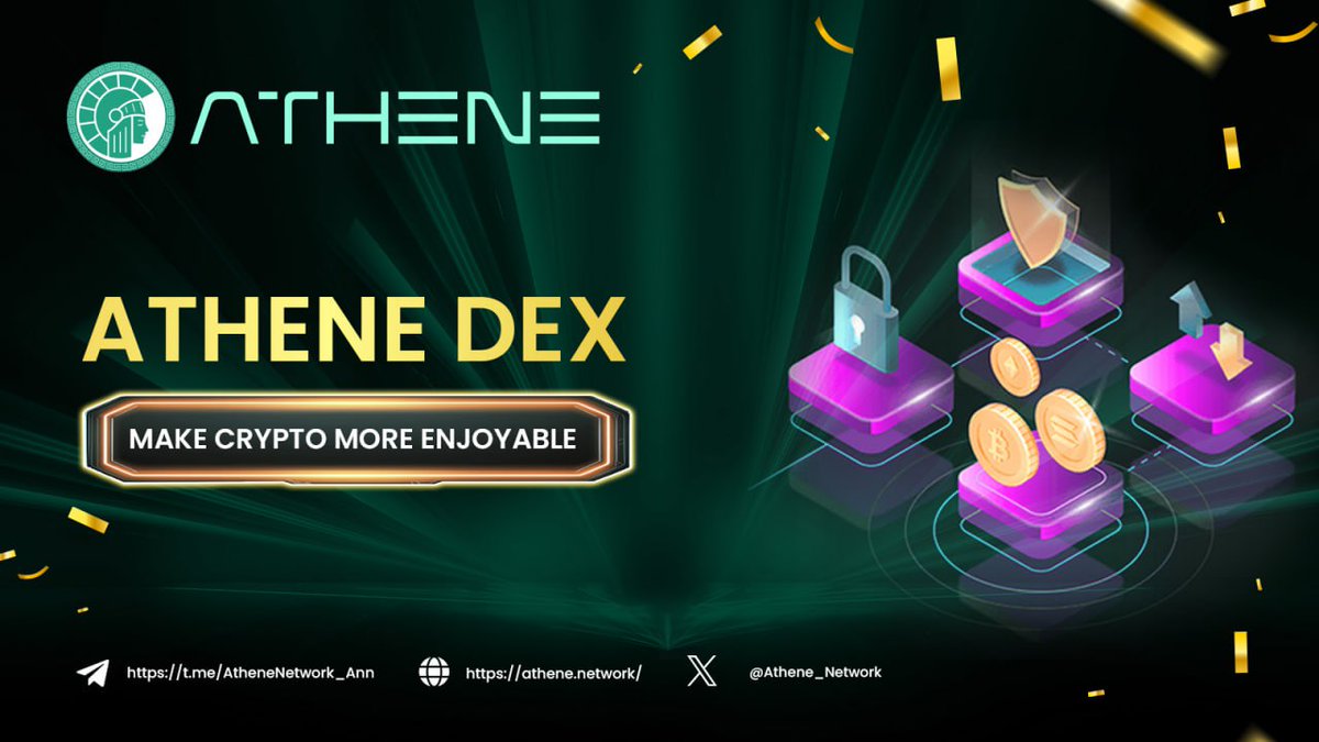 Athene_Network's tweet image. 😎 Athene DEX: A New Leap In Decentralized Finance

📊 Athene Network proudly announces the launch of Athene DEX (defi.athene.network), a key product in our 2025 development plan (blog.athene.network/athene-key-fut…). 

✅ This decentralized exchange (DEX) operates through a suite of