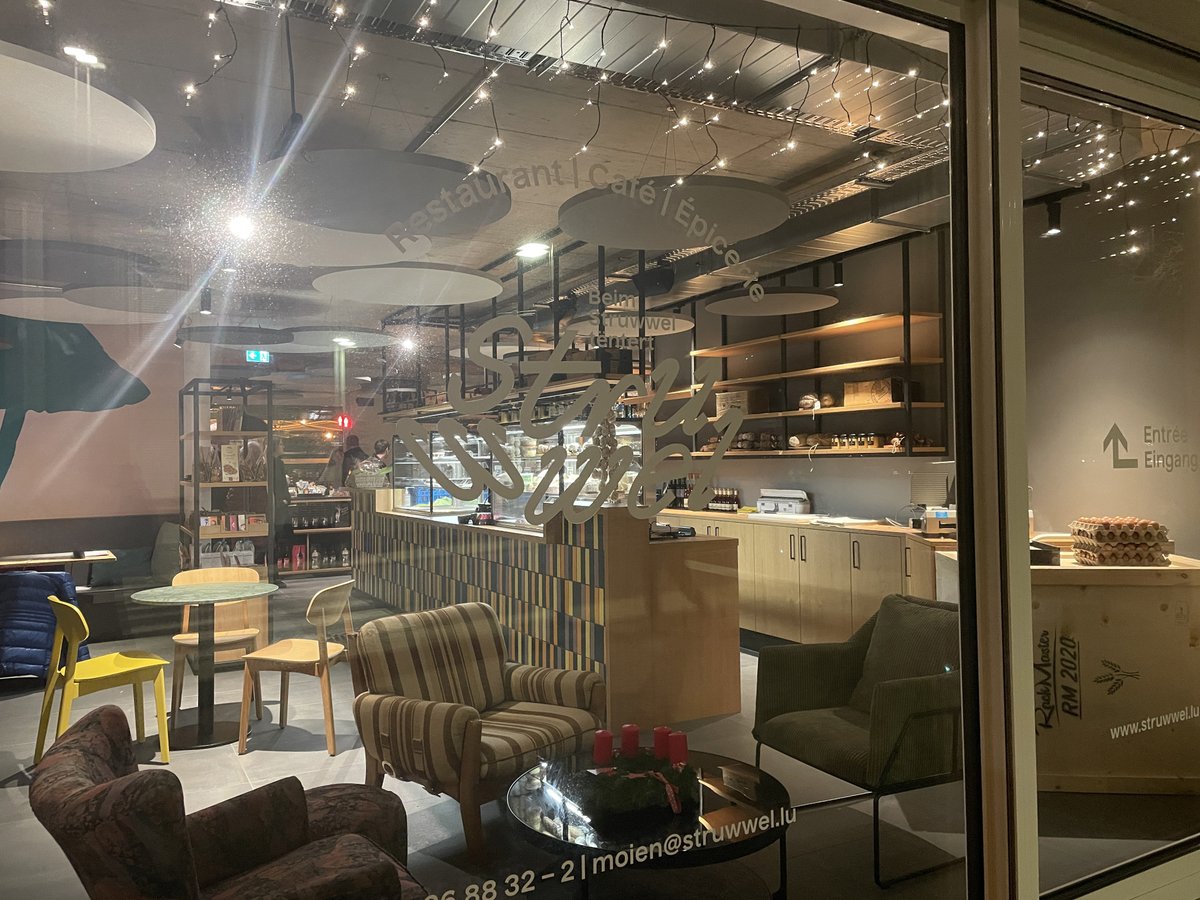 BELVEDEREARCHI's tweet photo. 🎉 #Restaurant-#Café-#Epicerie #Struwweltëntert in #Tuntange officially open! Vibrant new spot for #dining, and #shopping in #Luxembourg, #InteriorDesign by BELVEDERE #Architecture to bring the community together. ℹ️ https://t.co/JguauULeXD https://t.co/sYUSPXBV4u https://t.co/zqTObHtIID