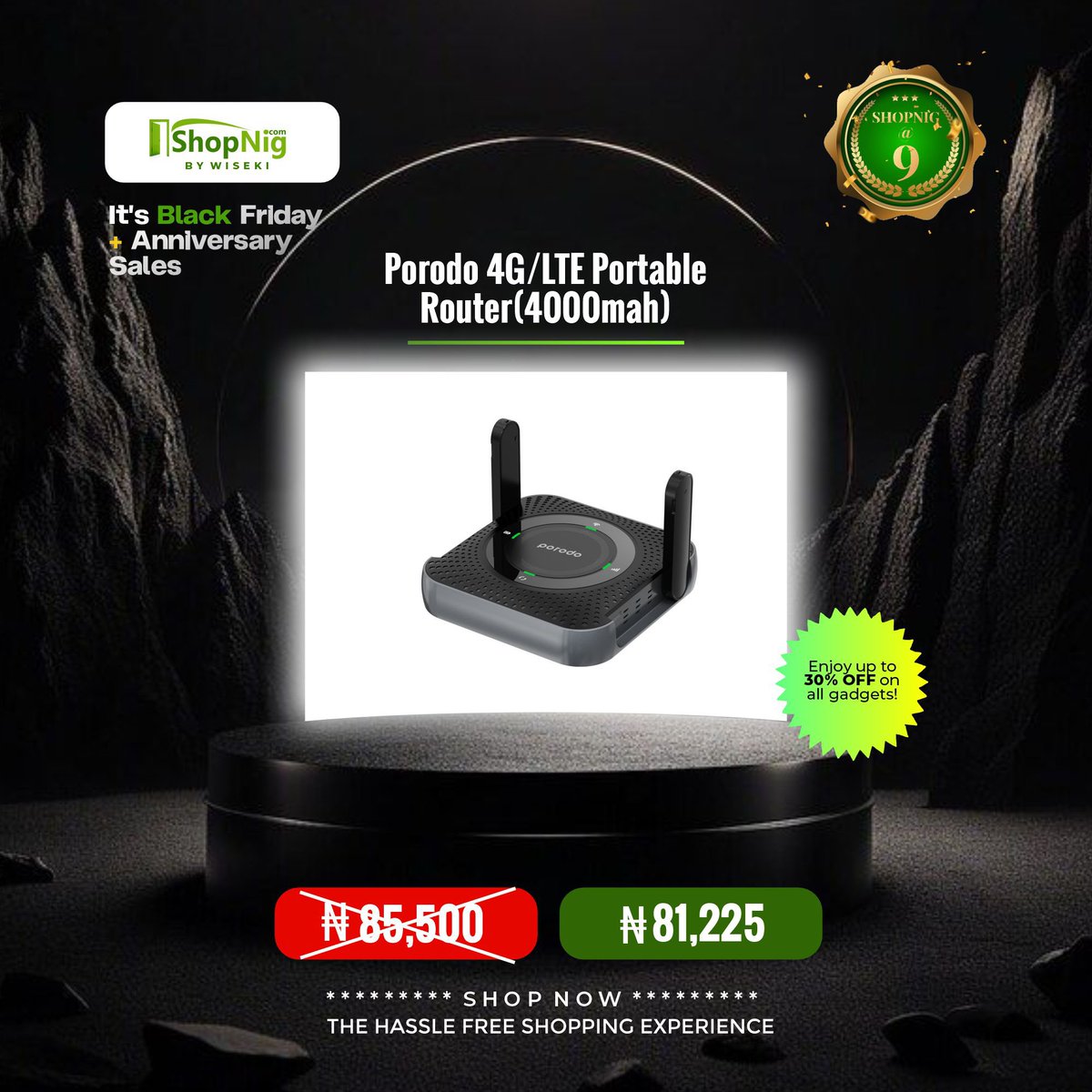 Shopnigmall's tweet photo. Another Day to Save Big!
This is your chance to grab unbeatable deals before they’re gone forever! 🔥
Don’t wait, the clock is ticking, and the offer ends at soon! 🚀⚡️
Shop now on our website https://t.co/7zQwpxbppP🧑💻
#ShopNig #BuyFromShopNig #ShopNow https://t.co/82Xym6hU7H