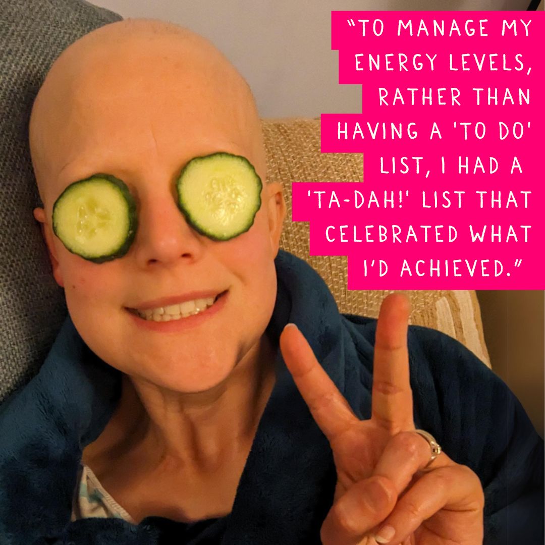 "I had to get really good at listening to my body, and permitting myself rest when I needed it."

For Rachel, our centres are a space to get support with managing fatigue. To read some of our tips visit: maggies.org/cancer-support…