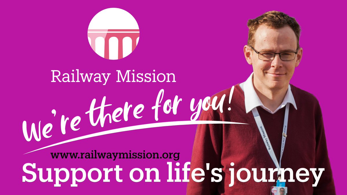 StephenERowe's tweet photo. Railway Mission chaplains are available to support all rail staff in England, Scotland and Wales. More at https://t.co/OAvxGQC0YD. https://t.co/3gN9jniXkg