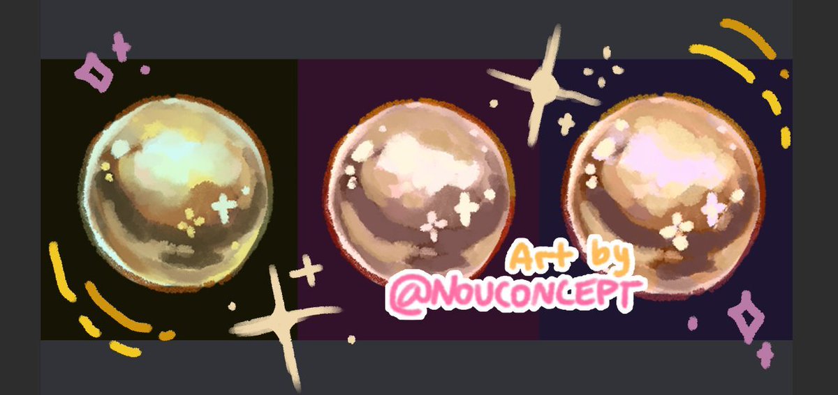 nouconcept's tweet image. some practices done for my silly tutorials! 🎨🧡🌈