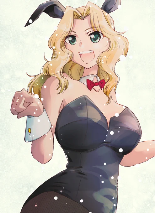 雪ふってうれしいおケイさん 