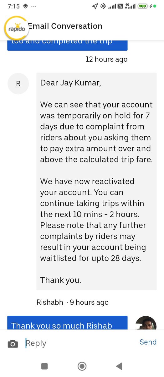 jknagdev's tweet photo. @Uber @Uber_India @UberIN_Support @Uber_Support @dkhos still nothing y u r playing with the cab drivers still my id is inactive this above message was sent to be 10 times in last 48 hrs but nothing implemented wat are people up too just harassing Cab drivers #justiceneeded @tgpwu https://t.co/m7Jn57mFXi
