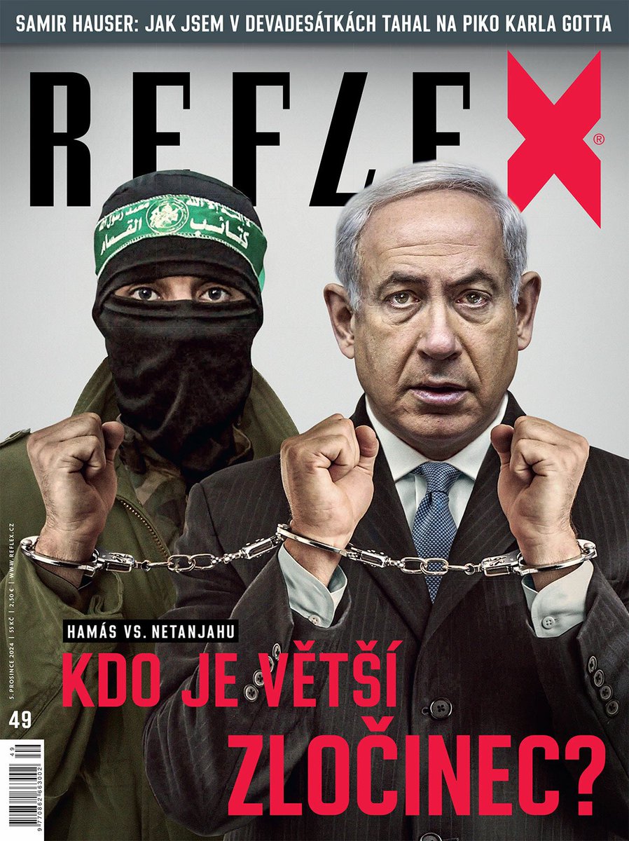 oliver_adamek's tweet image. Patří Netanjahu do Haagu?

V novém @Reflex_cz je můj velký článek o zatykači ICC. Argumenty Pavla Fischera a Břetislava Turečka, proč bychom měli soud respektovat. V čem si protiřečí česká zahraniční politika a proč podpora Izraele může škodit Ukrajině.

#izrael #Gaza #ICC