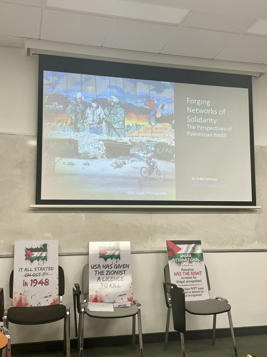 Lauren Dempster (@laurenrdempster) on Twitter photo Fascinating day <a href="/qubschooloflaw/">QUB School of Law</a> yesterday with <a href="/QUB_ICCJ/">QUB Institute of Criminology and Criminal Justice</a> and #QUBTJcluster seminar delivered by <a href="/leilaullrich/">Leila Ullrich</a>, the annual Stephen Livingstone lecture by <a href="/PatrickCorrigan/">Patrick Corrigan</a> , and <a href="/QUBPalestine/">QUB Palestine Assembly</a> teach-in with <a href="/ErikaFJimenez/">Erika Jiménez</a> sharing her work with Palestinian youth Fascinating day <a href="/qubschooloflaw/">QUB School of Law</a> yesterday with <a href="/QUB_ICCJ/">QUB Institute of Criminology and Criminal Justice</a> and #QUBTJcluster seminar delivered by <a href="/leilaullrich/">Leila Ullrich</a>, the annual Stephen Livingstone lecture by <a href="/PatrickCorrigan/">Patrick Corrigan</a> , and <a href="/QUBPalestine/">QUB Palestine Assembly</a> teach-in with <a href="/ErikaFJimenez/">Erika Jiménez</a> sharing her work with Palestinian youth