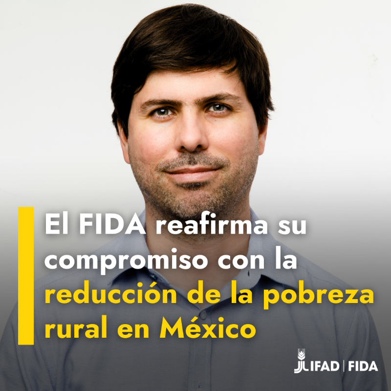 IFADespanol's tweet photo. 🌎 ¡Grandes noticias para el desarrollo rural en México!

El FIDA designa a Daniel Anavitarte como nuevo Director País, reafirmando su compromiso como aliado estratégico para reducir la pobreza rural y fortalecer a las comunidades frente al cambio climático.

Más en @FIDA_LAC