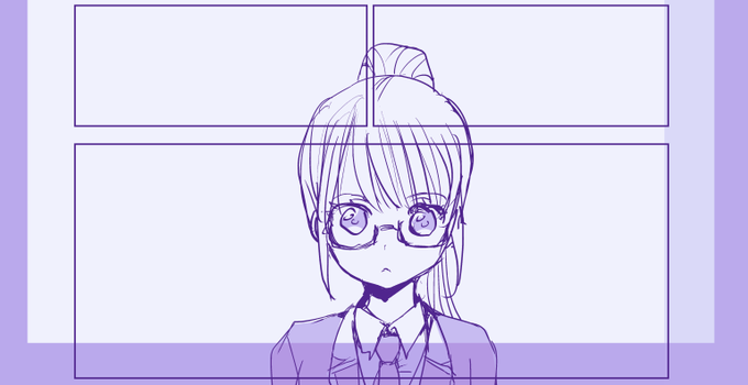 ポニテ正面だと地味なんよね 