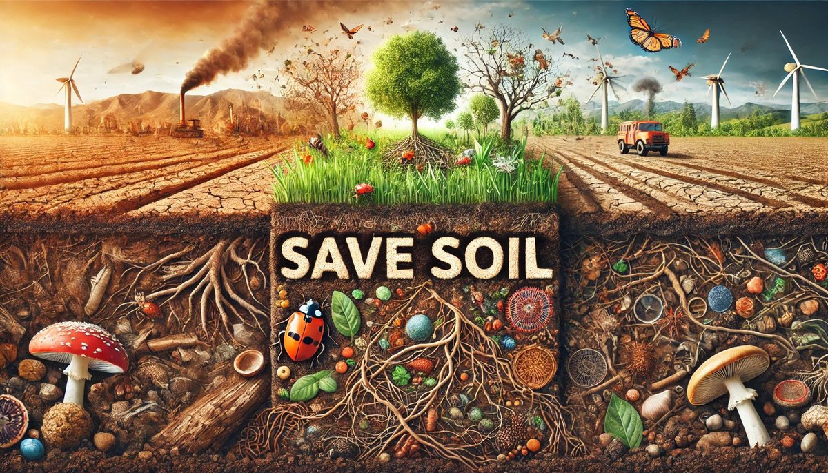 shilpapoet's tweet photo. 🍀Let us tend the soil, with gentle, loving care,
And respect the parameter, that's always there,
For in its depths, our future is sown,
#Soilfirst ,the parameter of life, forever grown 🌏

#SaveSoil #WorldSoilDay 
#poem #vss365 #parameter https://t.co/EQ7eYUFC9L