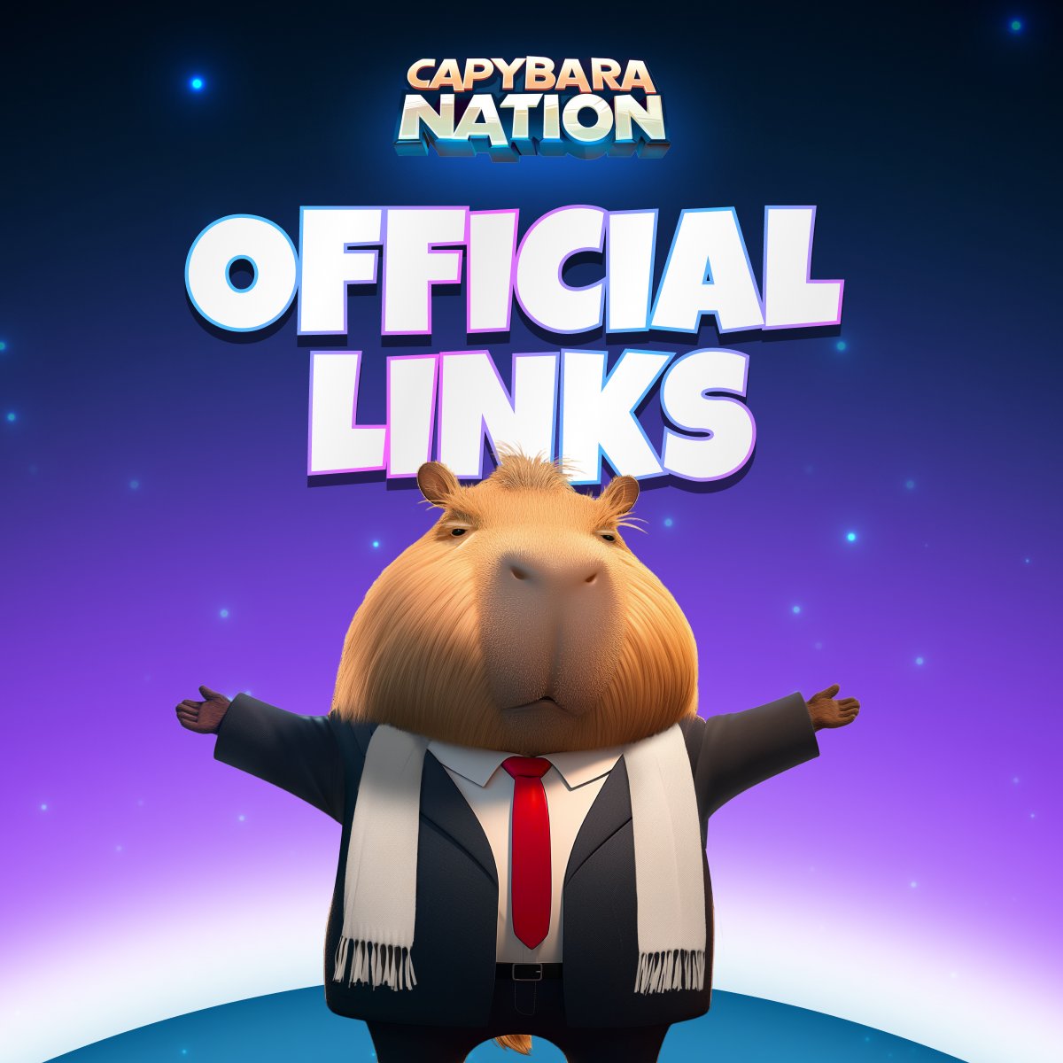 capy_nation's tweet photo. 🍊Capybara Nation Official Links 🍊

🌐Website and Staking: https://t.co/3K4RQ2p7fz

🎮Game: https://t.co/fjbHk4UjxN

📢TG announcement: https://t.co/wmaAXzLS3S

📰Whitepaper: https://t.co/dDaUX4tvtb

🤑Trade $BARA on @vvsfinance: https://t.co/5SFkcUGeJA

🪙 CoinMarketCap: https://t.co/mIZLwhhFY0

🦎 Coingecko: https://t.co/HXB9ZeIoSv

💰$BARA smart contract: 0xf24409d155965ca87c45ad5bc084ad8ad3be4f39

to buy:
@cryptocom