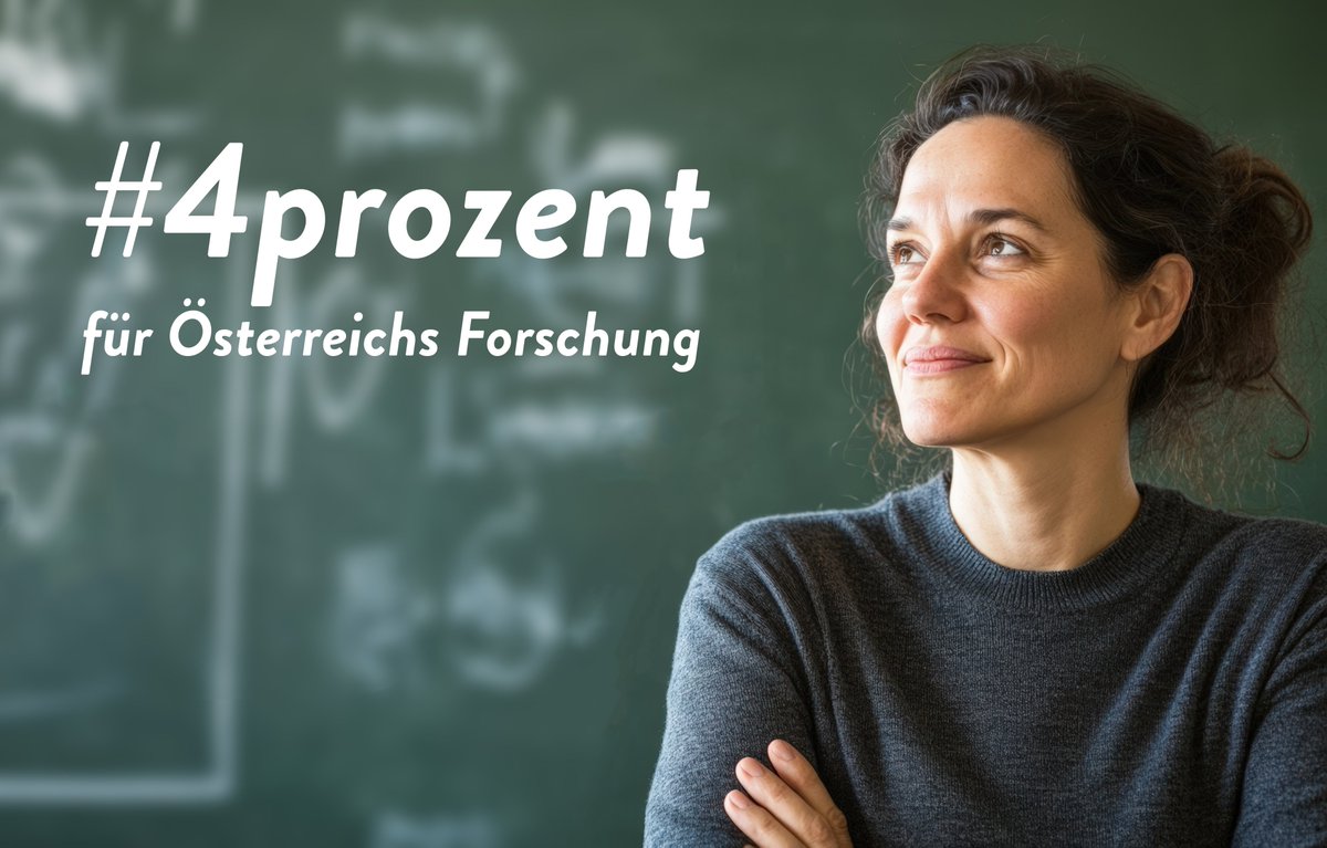 Österreich muss bis 2030 eine Forschungsquote von #4prozent erreichen 📈 Das fordern Österreichs Forschungs- und Fördereinrichtungen🏛️📚🔬 <a href="/AITtomorrow2day/">AIT</a> <a href="/GeoSphere_AT/">geosphere.at</a> <a href="/OeAD_worldwide/">OeAD</a> <a href="/FWF_at/">FWF</a> <a href="/ISTAustria/">ISTAustria</a> <a href="/aws_Presse/">Austria Wirtschaftsservice - Kommunikation</a> <a href="/LBG_research/">Ludwig Boltzmann Gesellschaft</a>. Mehr dazu ➡️ oeaw.ac.at/news/kein-aufs…
