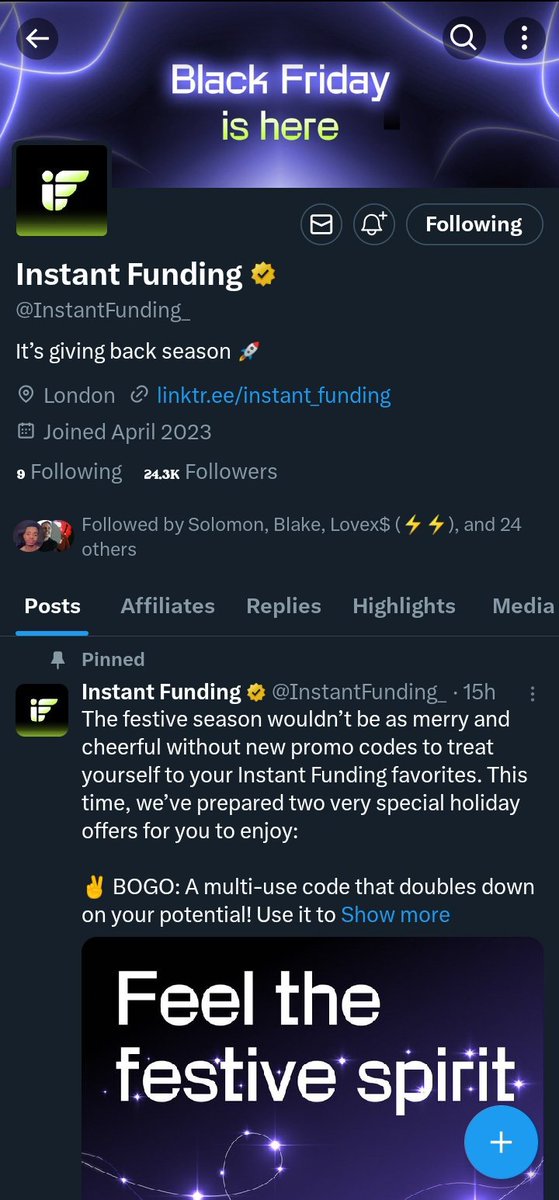 ForMemecoins's tweet photo. @JeremyofCrypto @InstantFunding_ @LewisM_IF Done sir 🫡
@JeremyofCrypto ✊💪

Discord link expired already. https://t.co/kXDxODgtoD