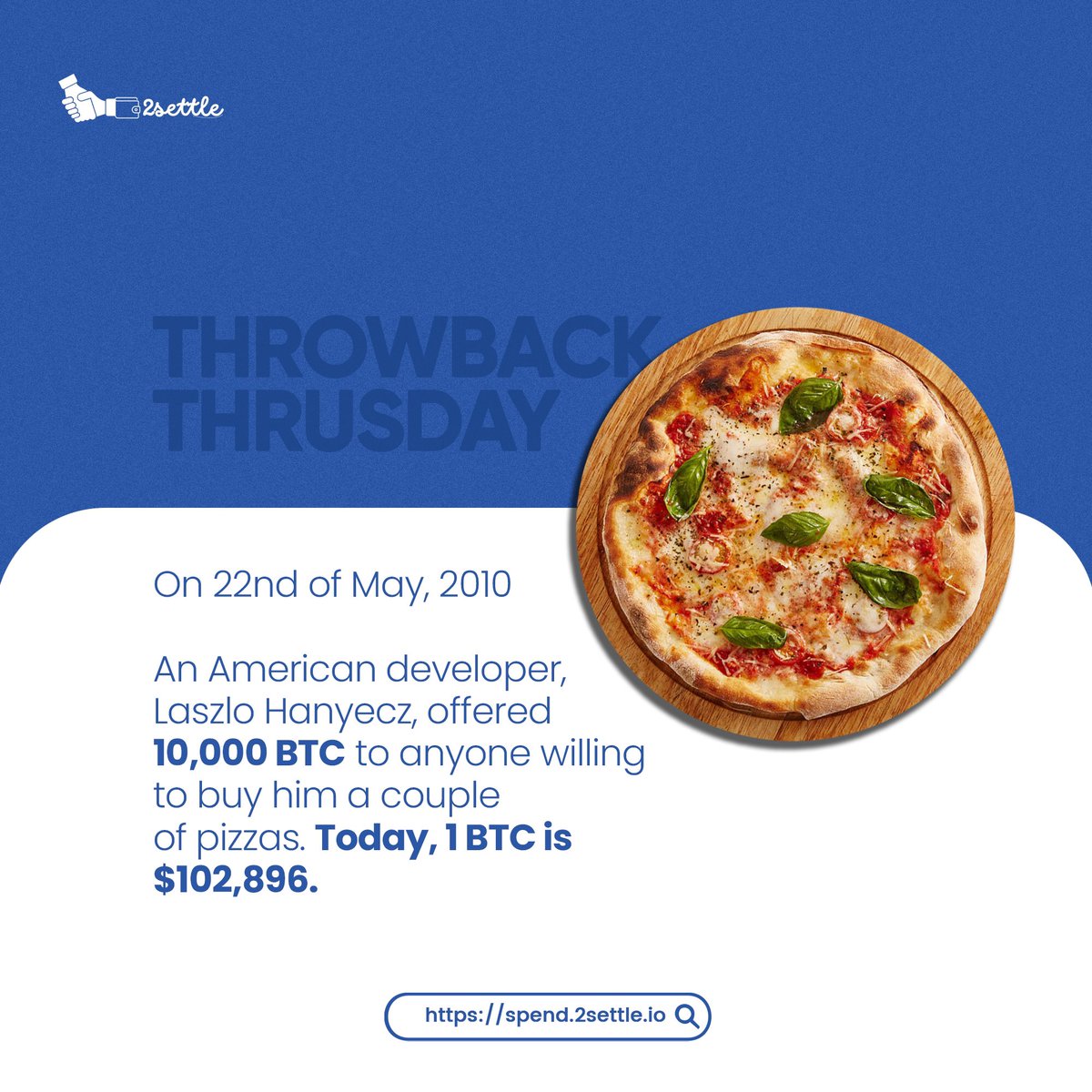 2SettleHQ's tweet photo. What was your reaction seeing that bitcoin surpassed 100k???

It did a great job keeping us all in suspense for a long while 😅😅😅😅😂😄

Buh yeah, I hope Laszlo will not be crying sha.

#2Settle #ThrowbackThursday https://t.co/oXlkGpHYyk