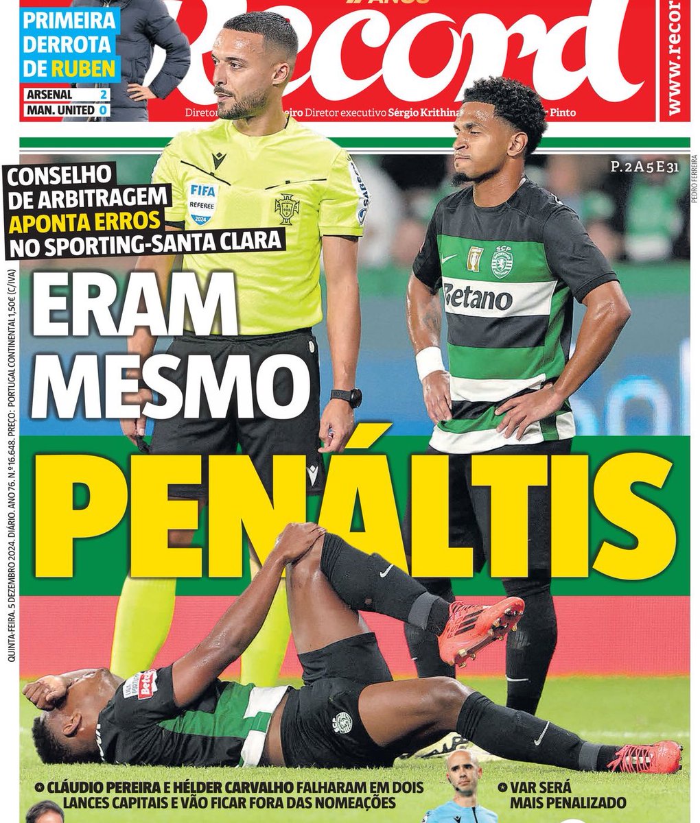 No fim o prejudicado foi o Sporting CP.

São menos 3 pontos no final da época.