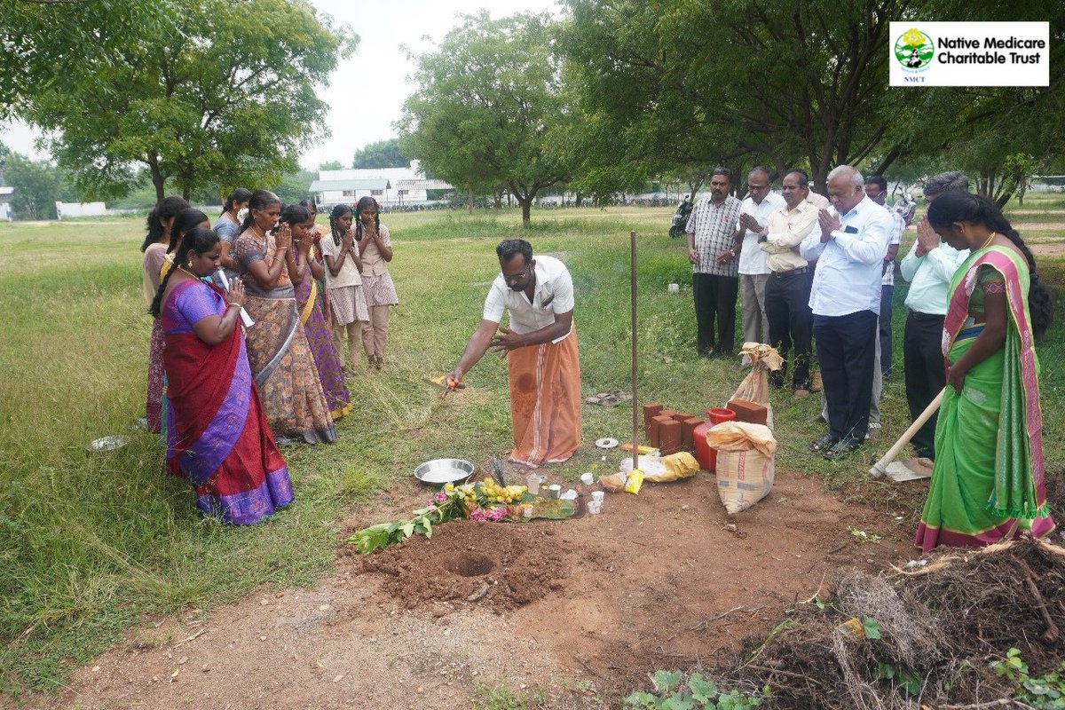 NMCT_NGO's tweet photo. Boomi Pooja at Velirevelli Govt. HSS! A step towards brighter futures with better student support. 💫

 #BoomiPuja #CounselingCenter #EducationMatters #NMCT #InconProject #EmpoweringYouth #BrightFuture #CommunitySupport #TransformingLives #EducationForAll https://t.co/FJTZH3gFpv