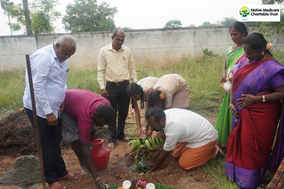 NMCT_NGO's tweet photo. Boomi Pooja at Velirevelli Govt. HSS! A step towards brighter futures with better student support. 💫

 #BoomiPuja #CounselingCenter #EducationMatters #NMCT #InconProject #EmpoweringYouth #BrightFuture #CommunitySupport #TransformingLives #EducationForAll https://t.co/FJTZH3gFpv