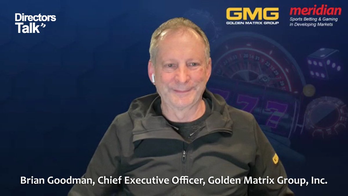 DirectorsTalk's tweet photo. Golden Matrix Group: A Billion-Dollar iGaming Vision Backed by Innovation and Growth (Video)
Watch: https://t.co/HanfilXh59
#GMGI #GoldenMatrixGaming $GMGI #iGaming #Meridianbet #ExpanseStudios #MexPlay #ClassicsforaCause #RKingsCompetitions #GMAG #GamingIndustry https://t.co/ufO05miMV2