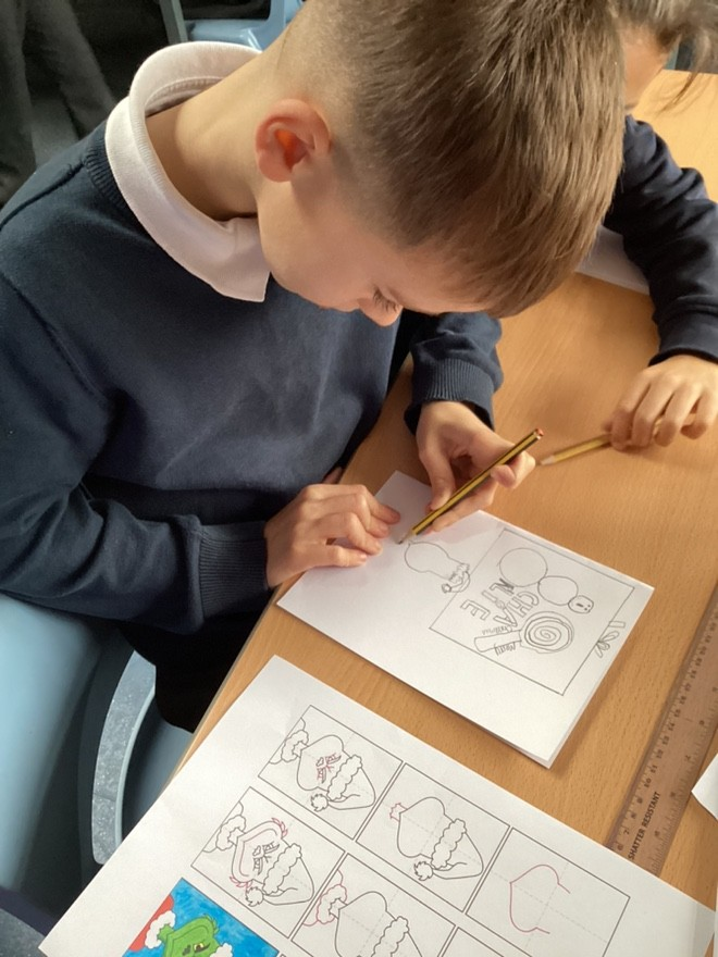 FountainPSLeeds's tweet photo. For Wow Day , Estuaries classroom had a visit from the Grinch. The children were shocked to find their classroom destroyed. After retrieving the stolen decorations from the Grinch, Estuaries made some of their own and Christmas cards for their friends. #learningattheheart https://t.co/k4bci45Ya5