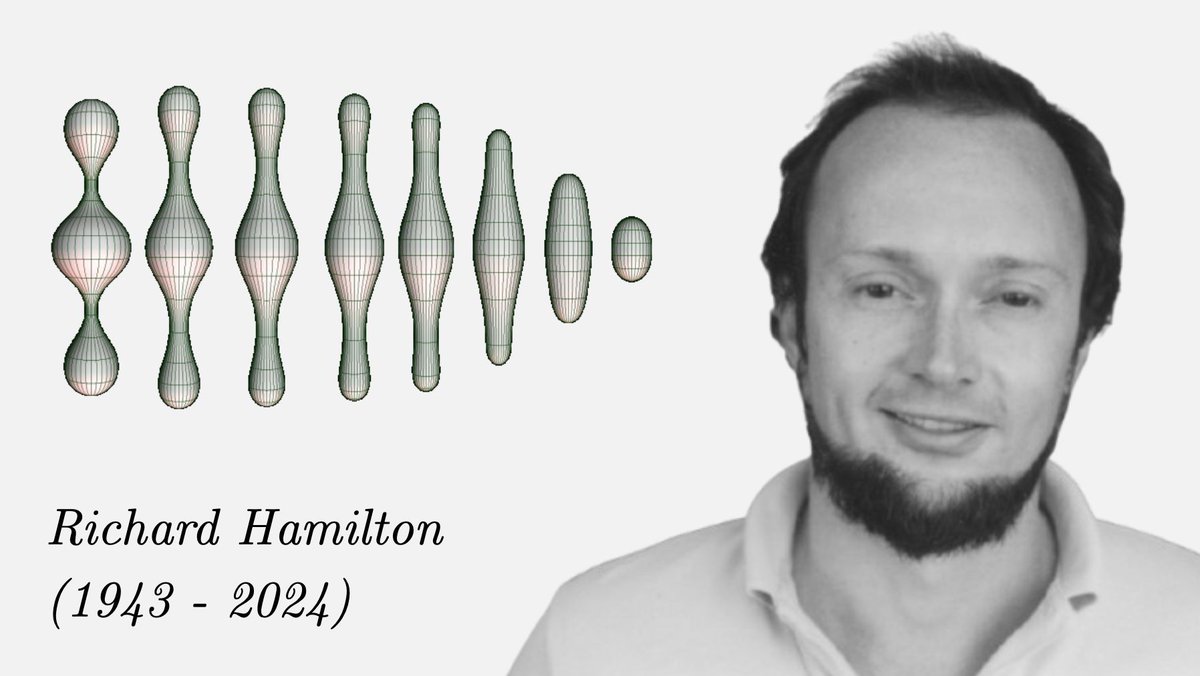 In 1982, Richard Hamilton (1943-2024) introduced the Ricci flow, transforming geometry by showing how irregular shapes could "smooth out" into spheres. His work paved the way for Grigori Perelman’s solution to one of mathematics’ greatest puzzles: the Poincaré conjecture.