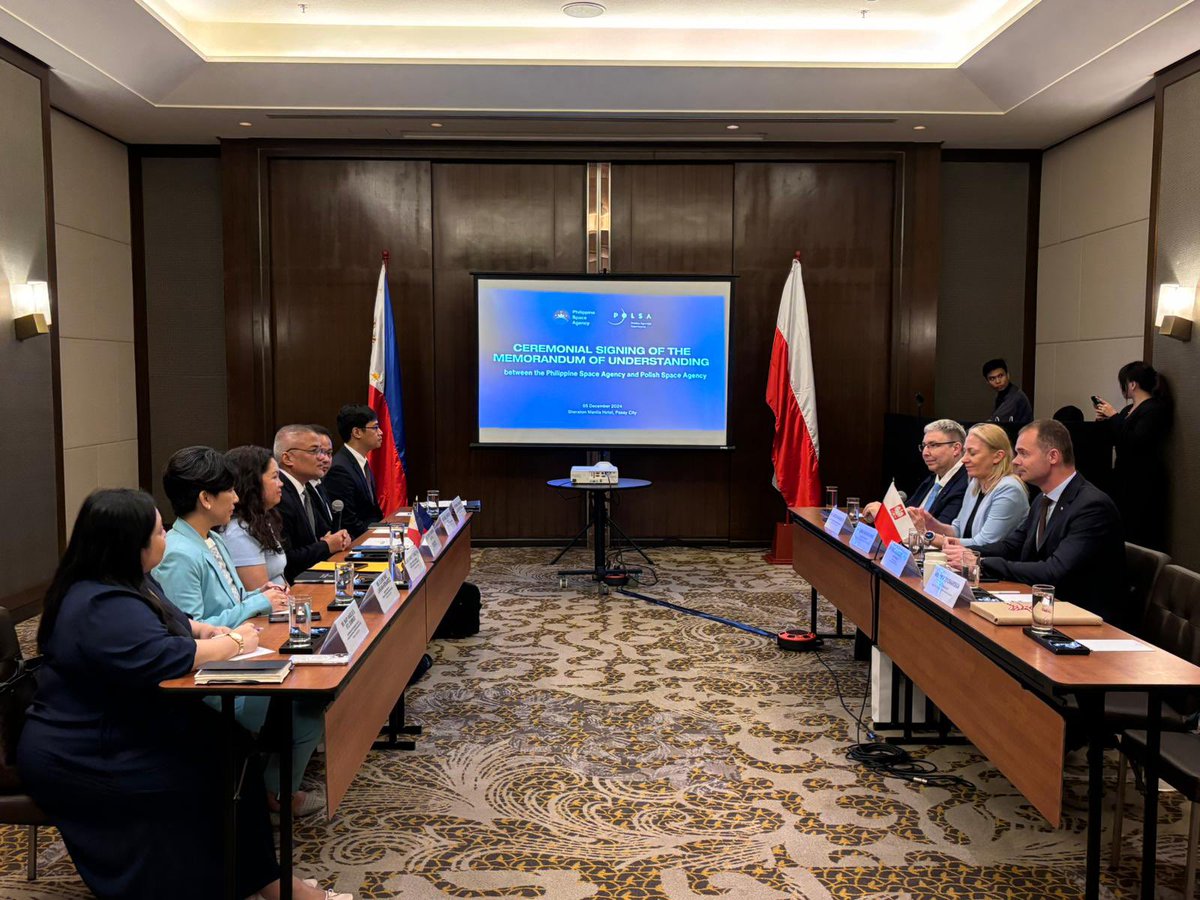 This partnership paves the way for groundbreaking initiatives in space technology, scientific research, and industry development, fostering innovation and growth for both nations. Together, we’re reaching for the stars! 🌌🇵🇱🇵🇭

#SpaceExploration #EarthObservation #SpaceEducation