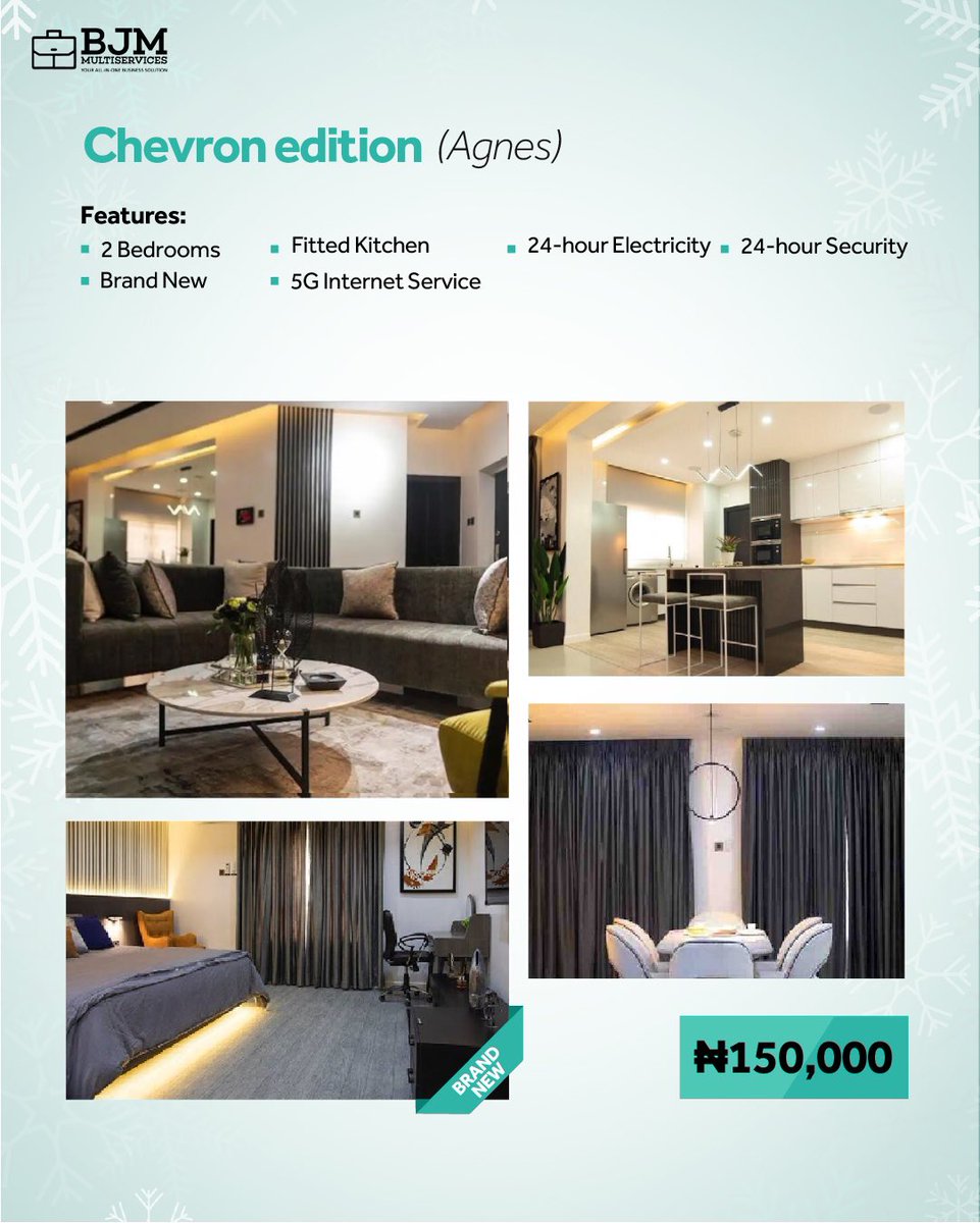 Bjmmultiservice's tweet image. We’re spreading cheer with these massive offers on all our apartments

Swipe to the last slide to view available offers! 

✨5% off when you book before December 12th

So hurry! DM us to book now! 📌

#Bjmmultiservices #SpotifyWrapped2024 #shortletsinlagos #Bitcoin