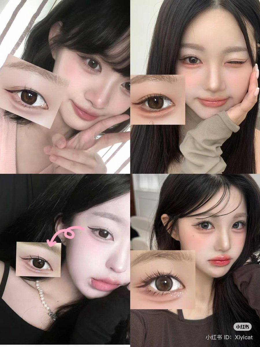 mochi___mini's tweet photo. 二重幅が狭くても似合うアイメイク術👇🏻🤍🎀𓈒𓏸︎︎︎︎ https://t.co/jpV4cjO6HI