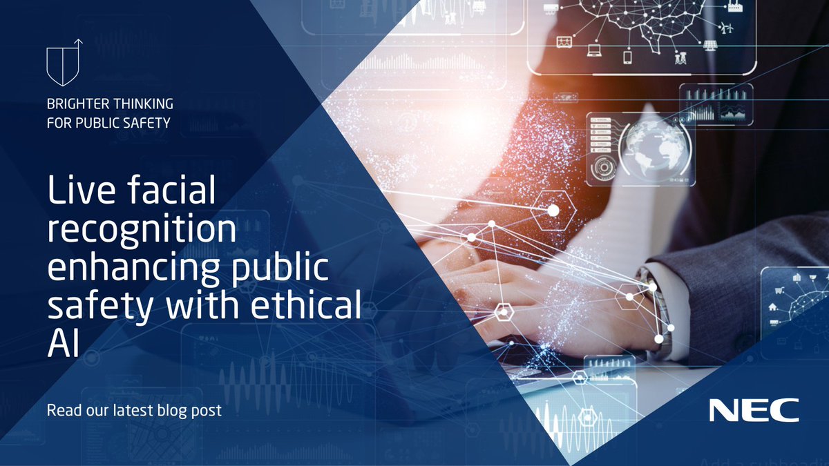 Discover how Live Facial Recognition technology is enhancing public safety and streamlining operations. With NEC’s NeoFace Watch, we’re setting the standard for accurate, GDPR-compliant facial recognition. ow.ly/ka0J50UkFfE+

#FacialRecognition #AI #PublicSafety