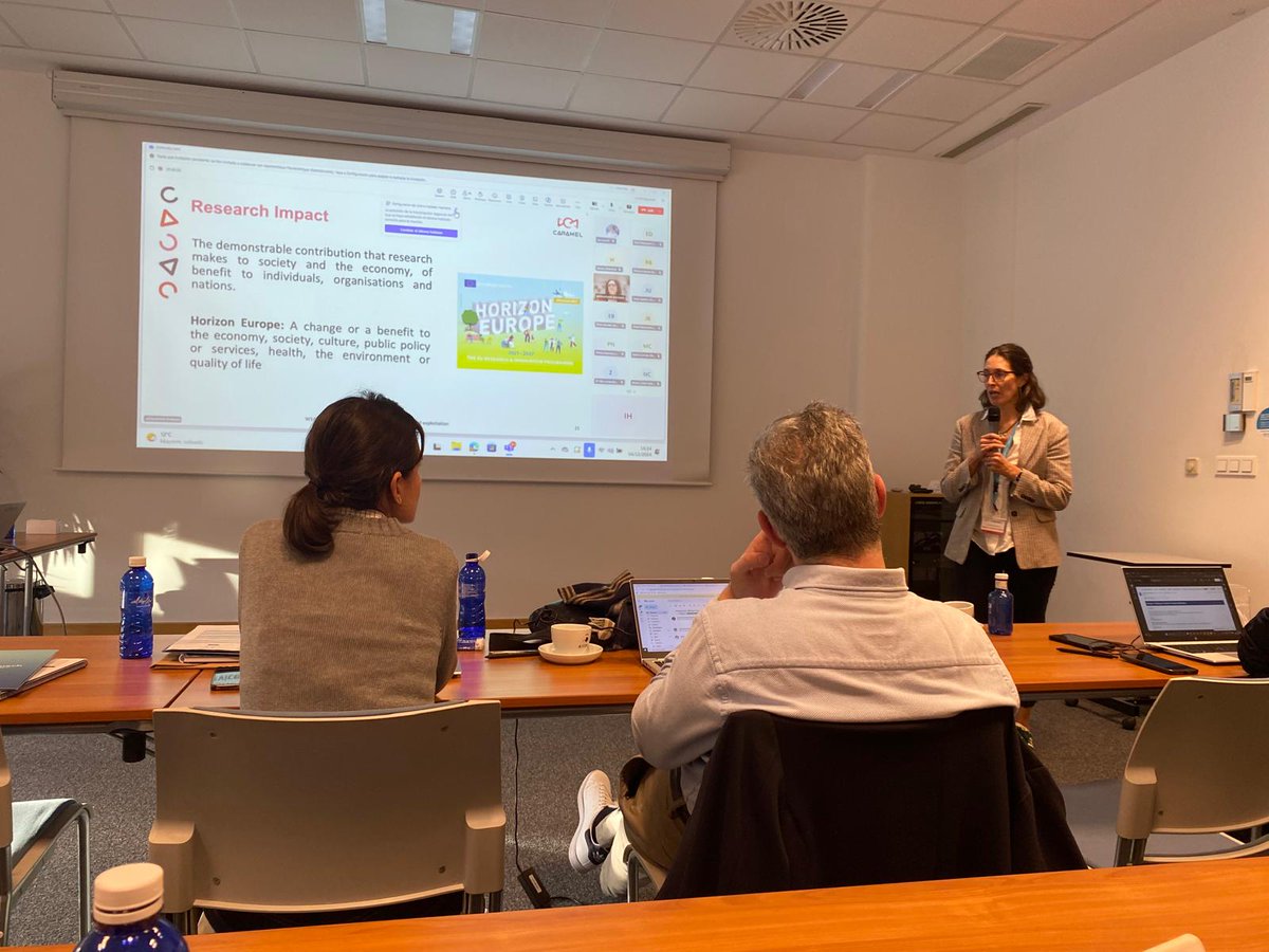 Luciana (@lucianalolich) on Twitter photo Really enjoyed attending the kick-off meeting for the CARAMEL European project in the beautiful city of San Sebastián! It was great to meet everyone in the consortium and looking forward to a very impactful project! <a href="/TCD_SNM/">School of Nursing & Midwifery, TCD</a>
#CARAMEL #Innovation #Researchimpact Really enjoyed attending the kick-off meeting for the CARAMEL European project in the beautiful city of San Sebastián! It was great to meet everyone in the consortium and looking forward to a very impactful project! <a href="/TCD_SNM/">School of Nursing & Midwifery, TCD</a>
#CARAMEL #Innovation #Researchimpact