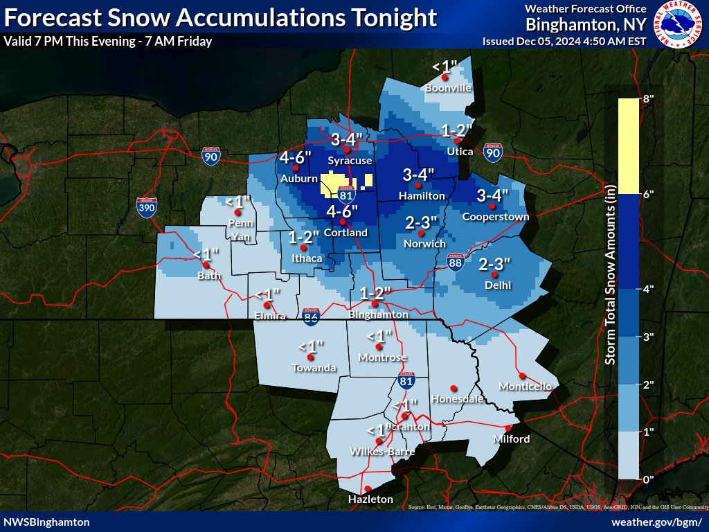 NWS Binghamton tweet media