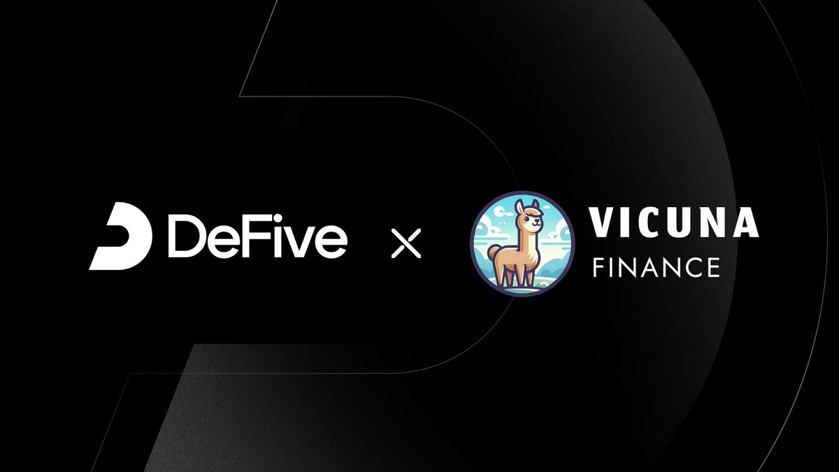 🌟 Exciting News 🚀 #DeFive (prev. <a href="/WigoSwap/">WigoSwap</a>) teams up with <a href="/VicunaFinance/">Vicuna Finance</a> for #SONIC, a cutting-edge lending protocol! 🌊

💸 Revolutionizing automated strategies for leveraged liquidity 

⛓️ Building a dynamic &amp; robust Sonic ecosystem 

🔎 Supporting innovation and growth for