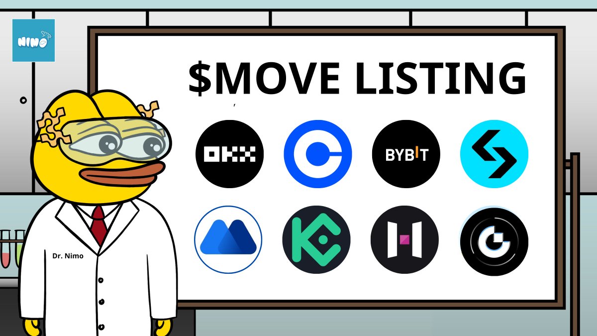 nimo_web3's tweet photo. TỔNG HỢP CÁC SÀN GIAO DỊCH LIST $MOVE 🔍

Anh em airdrop đã sẵn sàng may vest mua xe cùng Nimo chưa 👀Dưới đây là một số sàn giao dịch đã xác nhận sẽ list @movementfdn trong tháng 12 bao gồm:

@okx 
@coinbase 
@Bybit_Official 
@bitgetglobal 
@MEXC_Official 
@kucoincom 
@HashKey_Global 
@gate_io

Còn lại cái tên bắt đầu bằng chữ B mà anh em luôn mong chờ thì Nimo đang chờ đợi 😆

Lưu ý: Danh sách trên không sắp xếp theo thứ tự