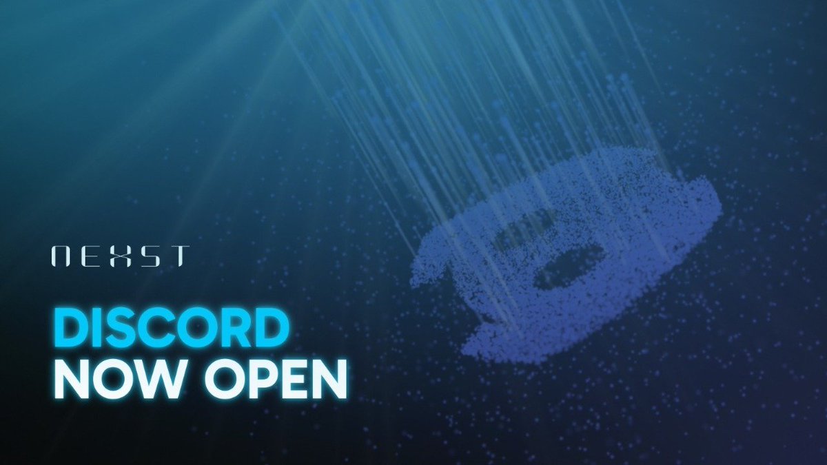 🚨The Big Day is Here—NEXST Discord Opens to the World!🚨 
🕐 When: December 5, 2024, 13:00 (UTC)
Claim Your OG Role: Available ONLY during the first 3 hours of launch! Secure your spot in the NEXST community for exclusive perks and prize access.

🎙Join Our Text AMA: Happening
