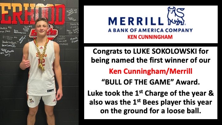beeshoops's tweet photo. 🏀 Ken Cunningham/Merrill “BULL OF THE GAME” —#1 vs. Avon Lake
🏀 Luke Sokolowski
🏀 Way to set the tone for the year Soko!
⁦@lukesoko12⁩
@bigbaddaddyken1 https://t.co/kS2cavQuG5