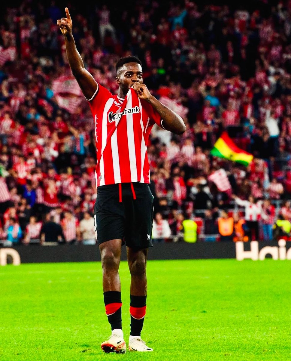 DatAthle's tweet photo. Mañana se cumplen DIEZ AÑOS desde el debut de Iñaki Williams con el Athletic.

Desde aquel día la pantera ha disputado 441 partidos (top 11), el 90% de todos los jugados por el equipo.

En las últimas 9 temporadas se ha perdido solo TRES partidos por lesión y NINGUNO por sanción. https://t.co/dwotsUe1TD