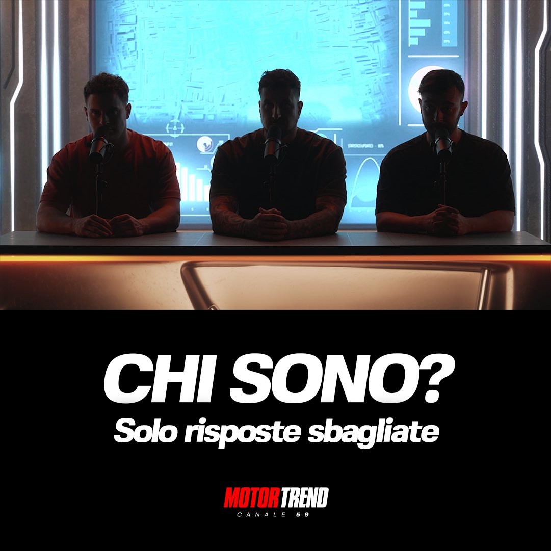 Aldo, Giovanni e Giacomo 

#CrashCourse - da lunedì 16 dicembre alle 22:15 in prima TV su #MotorTrend, canale 59