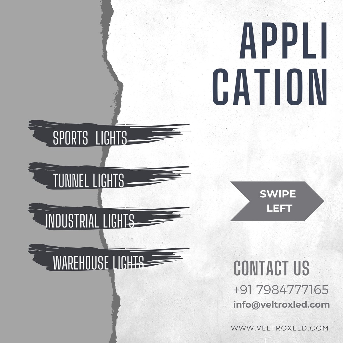 VeltroxL's tweet image. Introducing........
LED Antiglare Linear Flood Light
For Badminton Court, Tennis Court, Tunnel Light, Industrial Lights, Godown Lights, WareHouse Lights
For More Details Contact
VELTROX LED LIGHT
+91 7984 777 165
#veltrox #veltroxled #veltroxledlight #veltroxindustries #light