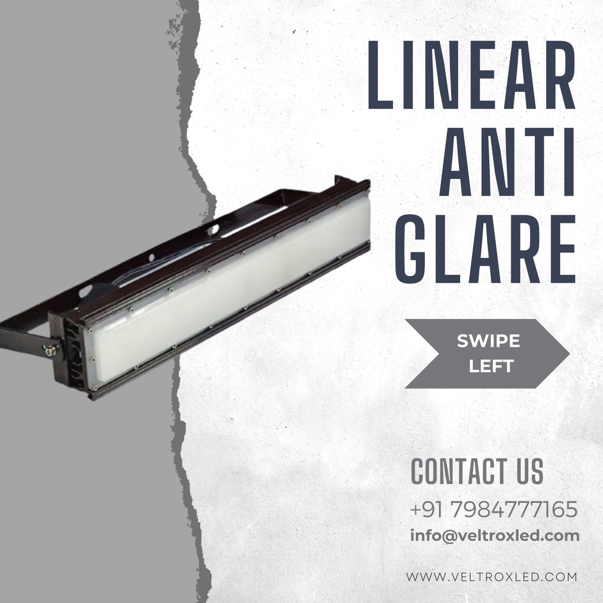 VeltroxL's tweet image. Introducing........
LED Antiglare Linear Flood Light
For Badminton Court, Tennis Court, Tunnel Light, Industrial Lights, Godown Lights, WareHouse Lights
For More Details Contact
VELTROX LED LIGHT
+91 7984 777 165
#veltrox #veltroxled #veltroxledlight #veltroxindustries #light