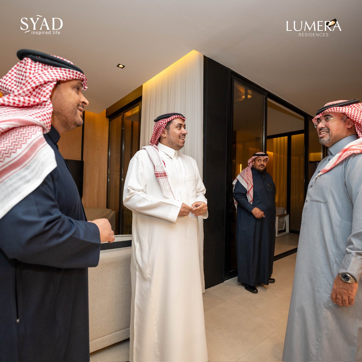 syad_investment's tweet photo. سعدنا بالحضور الكرام في افتتاح مشروعنا #لوميرا كأيقونة معمارية نفخر بها✨️ https://t.co/DkWp24CQDH