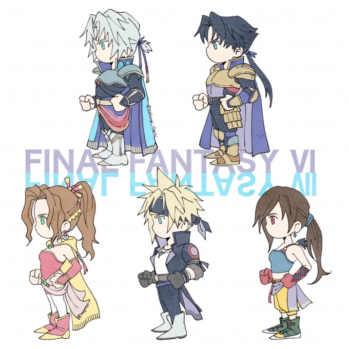 FF6コラボ楽しかった〜◎#FF7EC 