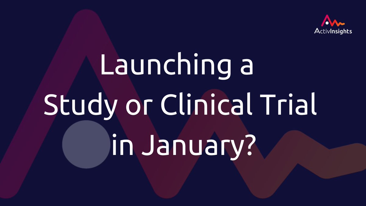 Activinsights's tweet image. 🚀 Launching a Study or Clinical Trial in January?

Get a head start and ensure your devices are ready to go! Order by 16 Dec to get devices before Christmas, so you can hit the ground running in the New Year.
🔗 eu1.hubs.ly/H0f17ZQ0

#ClinicalTrials #StudyPrep #NewYearReady